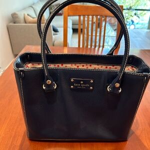 Vintage Dark Blue Kate Spade Purse